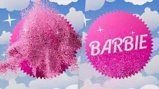 BARBIE Logo Reveal Animation with Cinema 4D and Insydium´s NeXus Particles