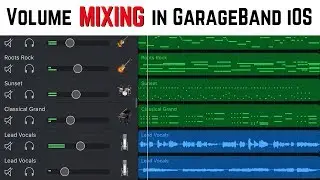 How to mix a song in GarageBand iOS (iPad/iPhone)