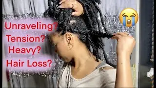 Everything I HATED About My Butterfly Locs | Jumbo Kinky Distressed Locs