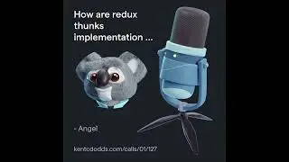 How are redux thunks implementation details?