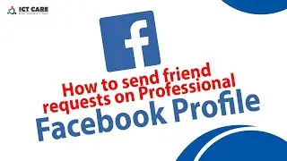 How to sent friend request in Professional Facebook Profile || new profile e fnd request kivabe dibo