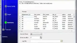 Batch import multple XML files into a single MySQL table