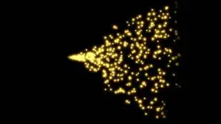 magic particle black screen video