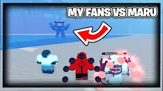 I ASSEMBLED MY FANS TO TAKE DOWN MARU IN SHINDO LIFE | New Maru Gen 3 Tailed beast Fight