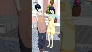 Aoi Miyanami & Bride are Siblings👱‍♂️👱‍♀️l Sakura School Simulator #drama #trending #tiktok #sakura