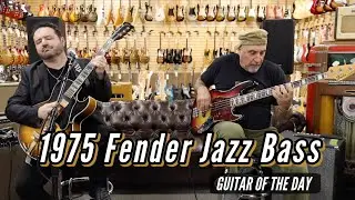 1975 Fender Jazz Bass | Guitar of the Day - Roberto Vally feat. Tony Pulizzi