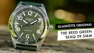 REVIEW: The Glashütte Original SeaQ 39 5mm With Green Dial