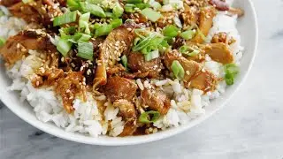 Slow Cooker Honey Sesame Chicken