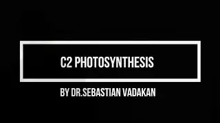 C2 Photosynthesis: Part 1