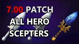 Dota 2 NEW Aghanim's scepter - ALL HEROES !!!