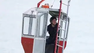 Théo Curin est à bord du Téléphérisque - Fort Boyard du 6 août 2022