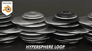 Create an Abstract Hypersphere Loop Animation in Blender