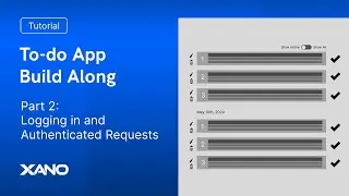 To-do App Build Along (PART 2): Logging in and Authenticated Requests