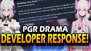 PUNISHING GRAY RAVEN DRAMA DEVELOPERS RESPONSE & PC VERSION!?