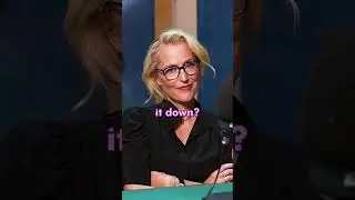 Gillian Anderson on her fantasies... #GillianAnderson #HappyPlace #FearneCotton