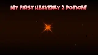 Using My First Heavenly 2 Potion For The FIRST TIME! in Sols RNG era7... I Got Lucky