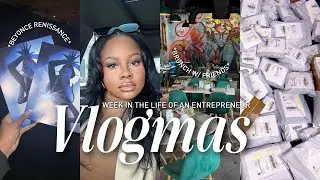 VLOGMAS EP.3: Week in The Life: Packing Orders, Beyonce Movie, Beauty Room Tasks, and more!