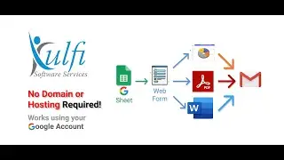 Advanced Form Creator: Customizable From Google Sheet. Generate Document! Send Email! eSignatures!