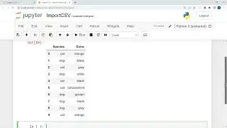 Quick Tutorial - Import Data in Jupyter Notebook