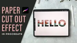 Create a Paper Cut Out Effect in Procreate