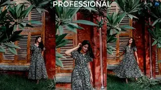 Professional Outdoor Photography Preset Photoshop | Photoshop Green Preset XMP & DNG l Free Preset