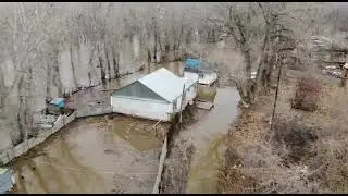 подтопление домов в Актобе
