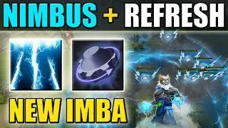 No Cooldown Nimbus! New Imbalanced 7.07 Ability Draft Build [Nimbus + Rearm] Dota 2