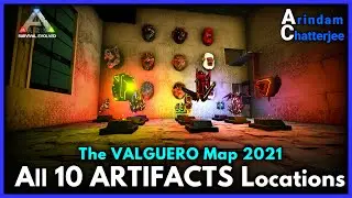 Ark Valguero - ALL 10 ARTIFACT LOCATIONS 2022 - S2E229