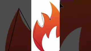 Flame Logo in Adobe Illustrator cc Tutorial | Graphic Desing