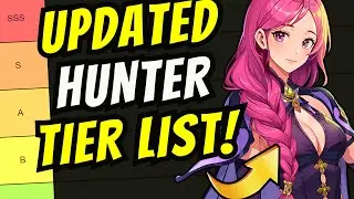 HUNTER TIER LIST UPDATED! HAN SE-MI [Solo Leveling: Arise]