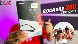 Best Collar Earphone Under 800rs🔥 - Boat Rockerz 260