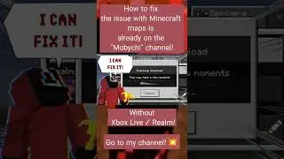 HOW TO FIX "CHECKING DOWNLOAD, THIS MAY A FEW MOMENTS"#minecraft #minecraftpe #mobychi