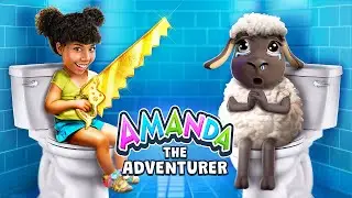 Amanda The Adventurer & Woolly in Real Life! How to Become Amanda! ORIGIN STORY by Oki Toki!