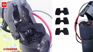 HOW TO USE Rubber FOLDING MECHANISM Vibration Damper For Xiaomi Mijia M365.