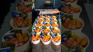 Ide Masak Jumat Berkah EP.42 Aburamen Bakso Hot #shorts
