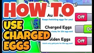 HOW TO USE CHARGED EGGS IN PET SIM 99 (ROBLOX)