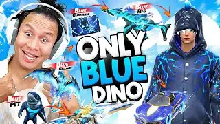 Blue Dino Free for All 😱 Blue Only Challenge in Solo Vs Sqaud Grandmaster - Tonde Gamer