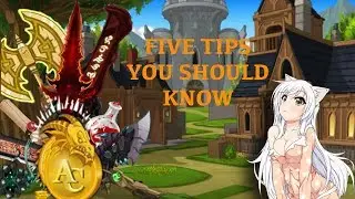 AQW - 5 Tips you SHOULD know