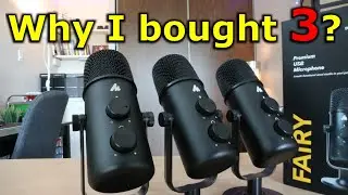 Maono Fairy AU-903 USB mic Review & compare to Fifine K670