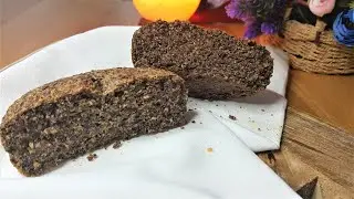 How to Make Flaxseed Bread in 2 minutes without Flour, Yeast or Sugar