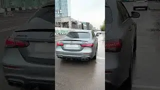 Тюнинг выхлопной системы MERCEDES E63 4.0