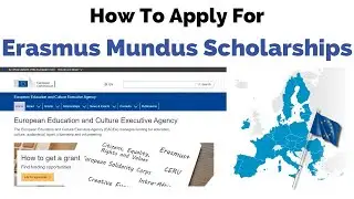 How To Apply For Erasmus Mundus Scholarships : Step-by-Step Application Process. @Erasmusmundus