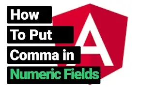 How to put comma in Numeric Fields | Angular | Angular Material