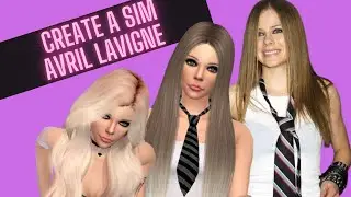 Sims 4| CAS - Avril Lavigne + CC Folder + Sim Download