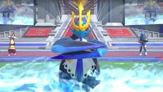 Pokken Tournament Official Empoleon Trailer (Japanese)