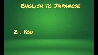 how to translate  English to Japanese