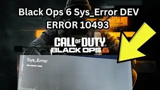 Fix Black Ops 6 Sys_Error DEV ERROR 10493 On Xbox Console | Call of duty black ops Ps5 not working