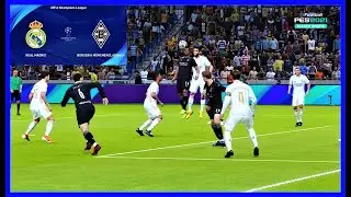 PES 2021 | Real Madrid vs MGladbach | UEFA Champions League UCL | Gameplay PC