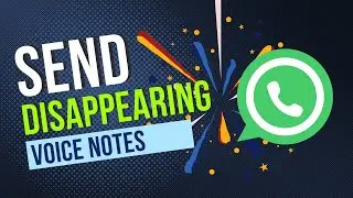 How to Send Disappearing Voice Notes on WhatsApp