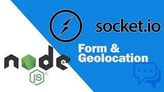 Node JS - Socket.IO - Form & Geolocation